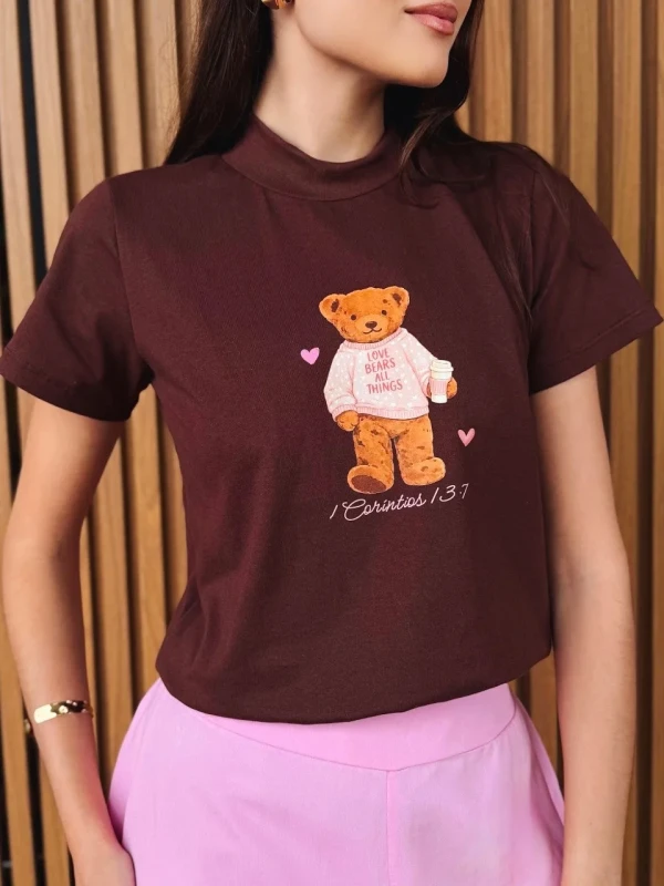Tshirt Urso 1 Corintios