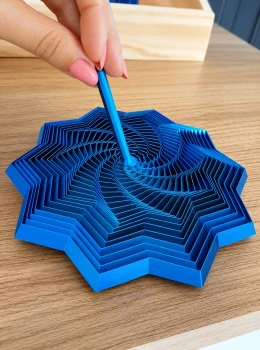 Estrela Sensorial Multicolorida para Estímulo Infantil