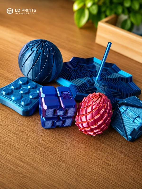 Kit Sensorial 6 Peças Multicolorido Educativo