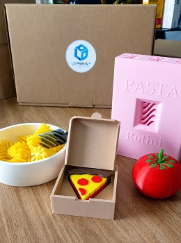 Kit sensorial - comidinhas
