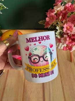 Caneca porcelanato personalizada