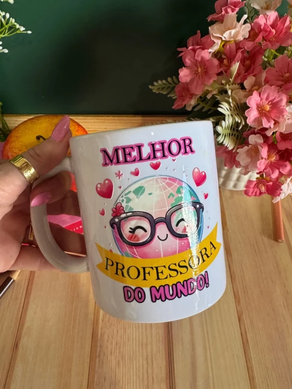Caneca porcelanato personalizada