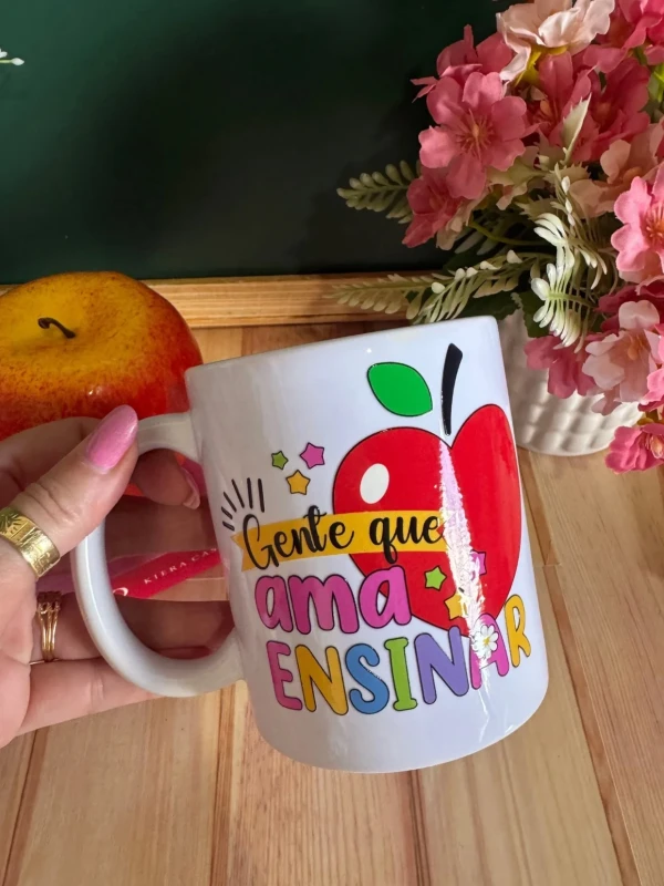 Caneca porcelanato personalizada