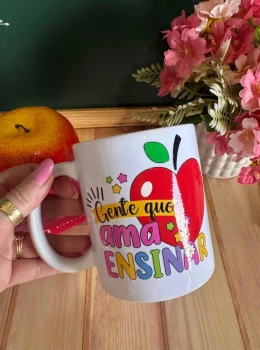 Caneca porcelanato personalizada