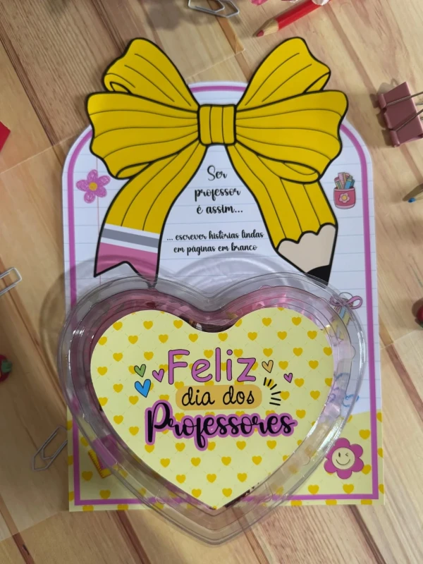 Caixa coração com Bombons