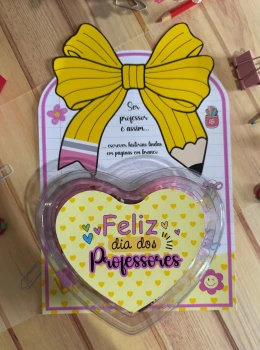 Caixa coração com Bombons