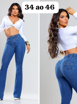 Calça Flare Feminina Conforto e Estilo - foto 5 de 6