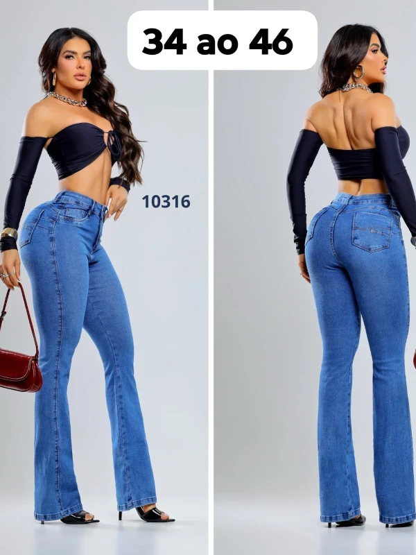 Calça Flare Feminina Conforto e Estilo - foto 6 de 6
