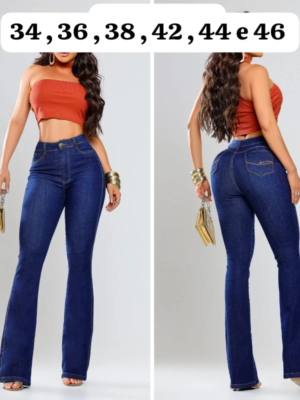 Calça Flare Feminina Conforto e Estilo - foto 3 de 6