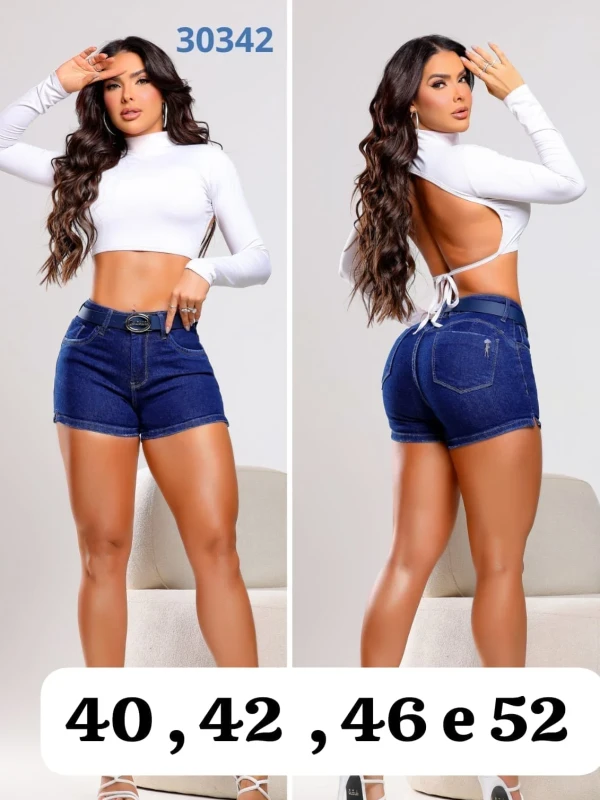 Shorts Feminino com Cinto Ajustável - foto 14 de 38