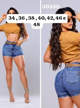 Shorts Feminino com Cinto Ajustável - foto 21 de 38
