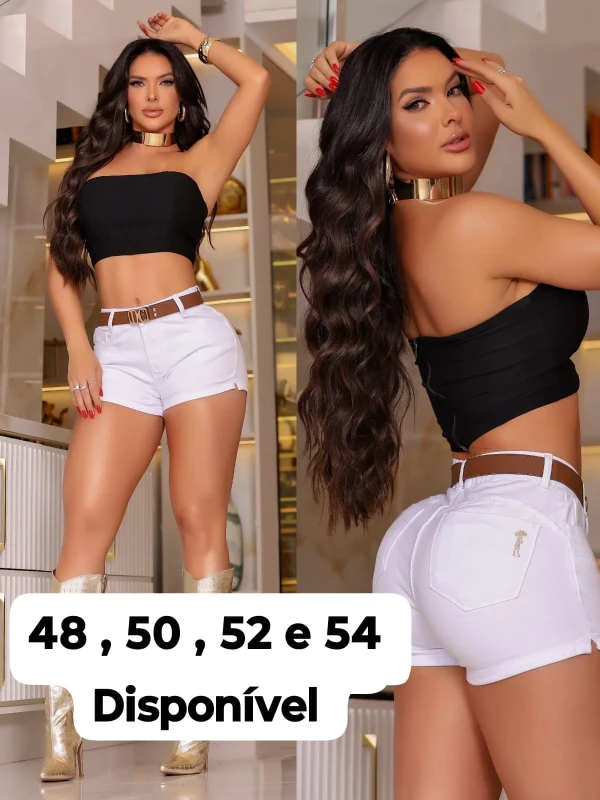 Shorts Feminino com Cinto Ajustável - foto 24 de 38