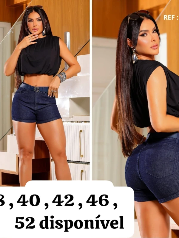 Shorts Feminino com Cinto Ajustável - foto 27 de 38