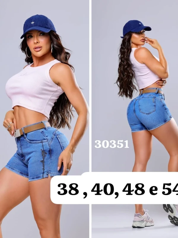Shorts Feminino com Cinto Ajustável - foto 18 de 38