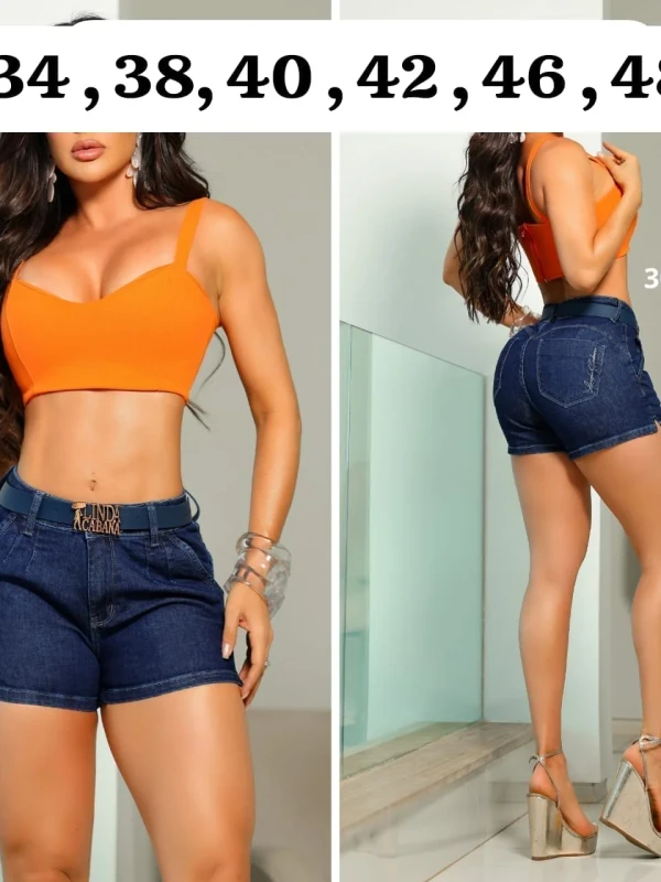 Shorts Feminino com Cinto Ajustável - foto 11 de 38