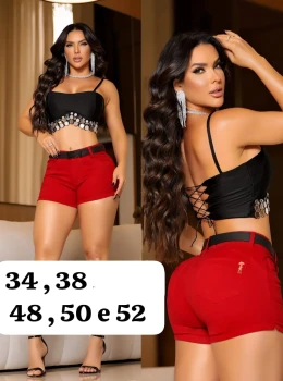 Shorts Feminino com Cinto Ajustável - foto 7 de 38
