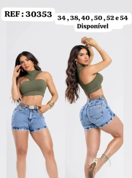 Shorts Feminino com Cinto Ajustável - foto 6 de 38