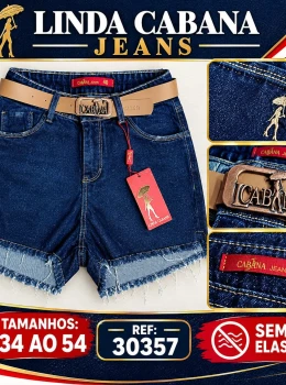 Shorts Feminino com Cinto Ajustável - foto 37 de 38