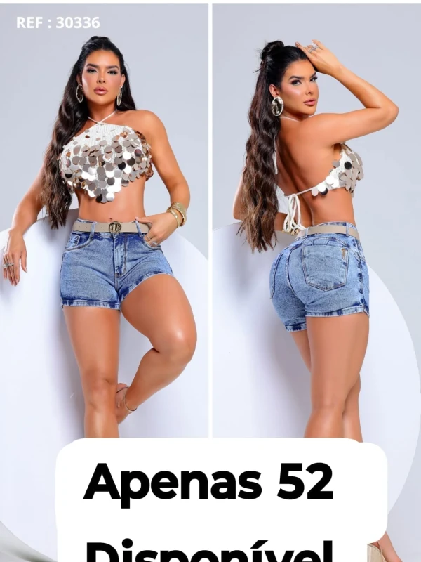 Shorts Feminino com Cinto Ajustável - foto 20 de 38