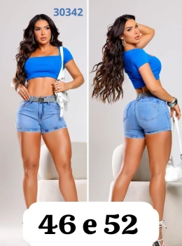 Shorts Feminino com Cinto Ajustável - foto 9 de 38