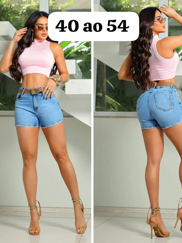 Shorts Feminino com Cinto Ajustável - foto 30 de 38