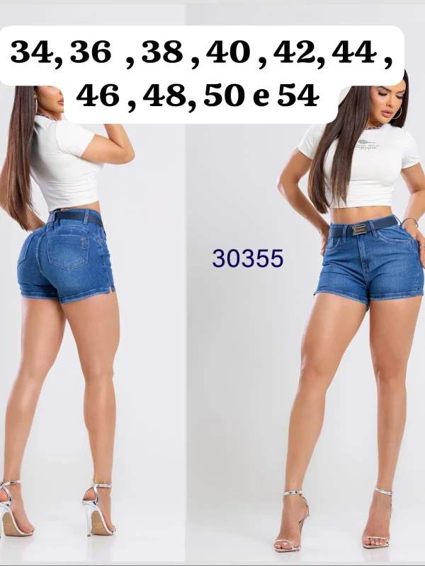 Shorts Feminino com Cinto Ajustável - foto 12 de 38