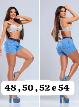 Shorts Feminino com Cinto Ajustável - foto 16 de 38