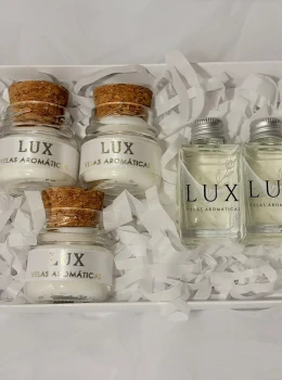Kit 3 mini velas + 2 difusores 30ml
