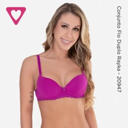 CONJUNTO FIO DUPLO RAYKA 