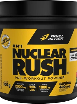 PRE-TREINO NUCREAR RUSH - MORANGO 100g