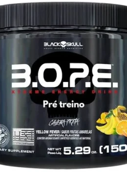 PRÉ TREINO B.O.P.E. BETAPURE 150G - BLACK SKULL SABOR FRUTAS