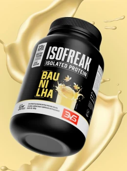 ISOFREAK PROTEIN ISOLADA BAUNILHA 900G 3VS