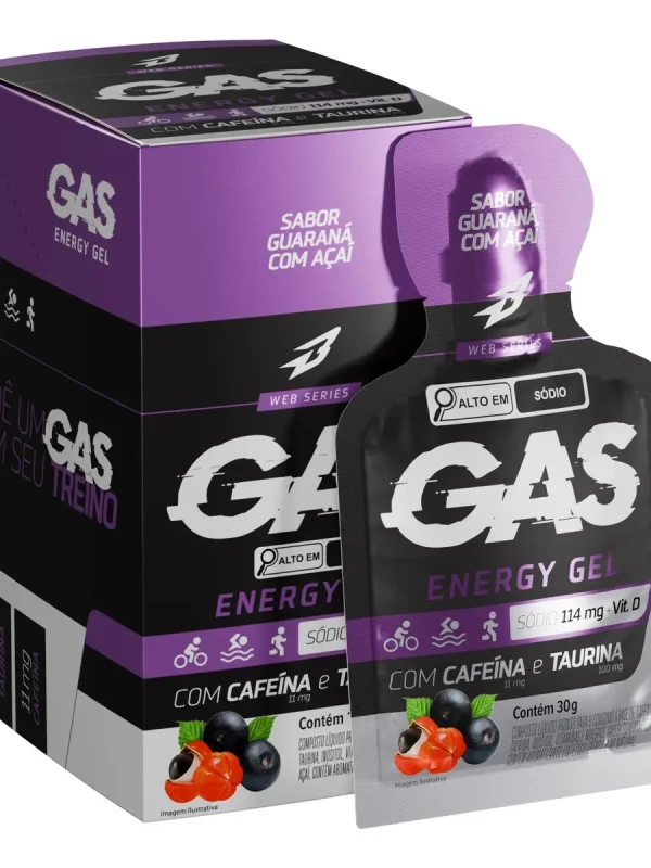 GAS GEL ENERGÉTICO BODY ACTION AÇAI C/ GUARANA CX C/ 10