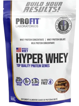 HIPER WHEY CHOCOLATE COM PASTA DE AMENDOIN PROFIT 900g