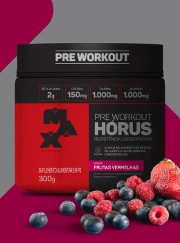 PRÉ TREINO MAXTITANIUN 150G - FRUTAS VERMELHAS