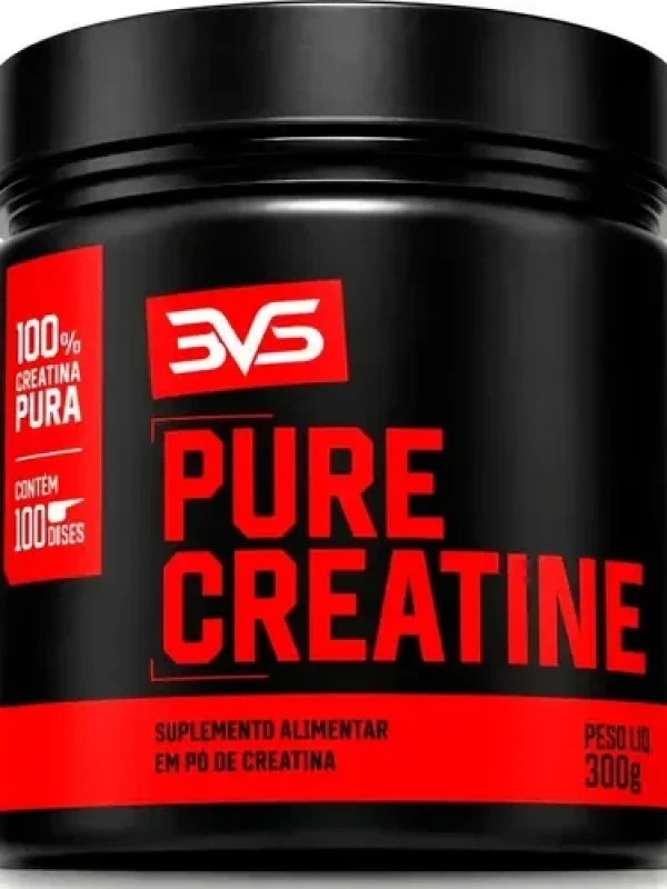 CREATINA MONOHIDRATADA 100% PURA - 3VS 300g