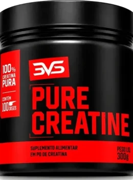 CREATINA MONOHIDRATADA 100% PURA - 3VS 300g