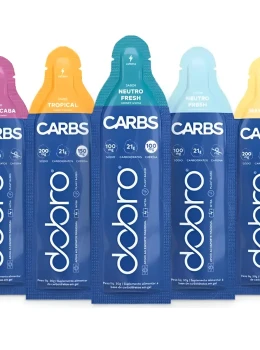 DOBRO CARBS GEL - SABORES DIPONIVEIS MARACUJÁ E TROPICAL