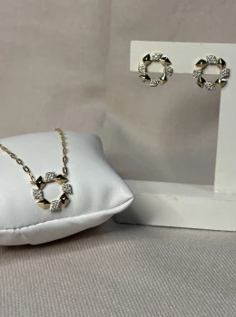 Conjunto Geométrico com Zircônia