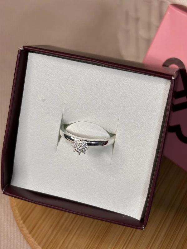 Anel Solitário pedra