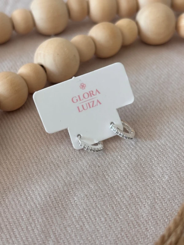 Argola P com Zircônia
