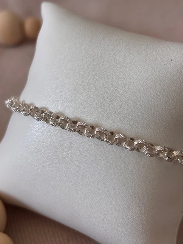 Pulseira Elo Português Trabalhado