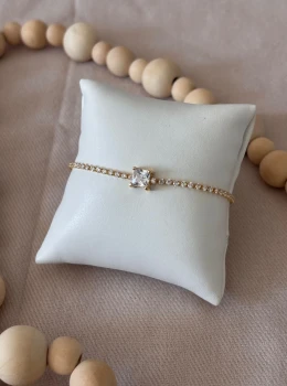Pulseira Riviera com pedra