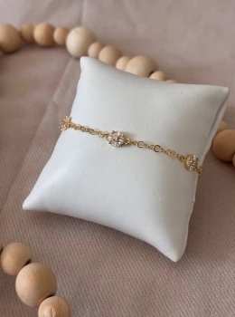 Pulseira 3 pedras