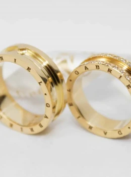 Aliança de Ouro, Casamento e Noivado 18k Design Clássico Italiano