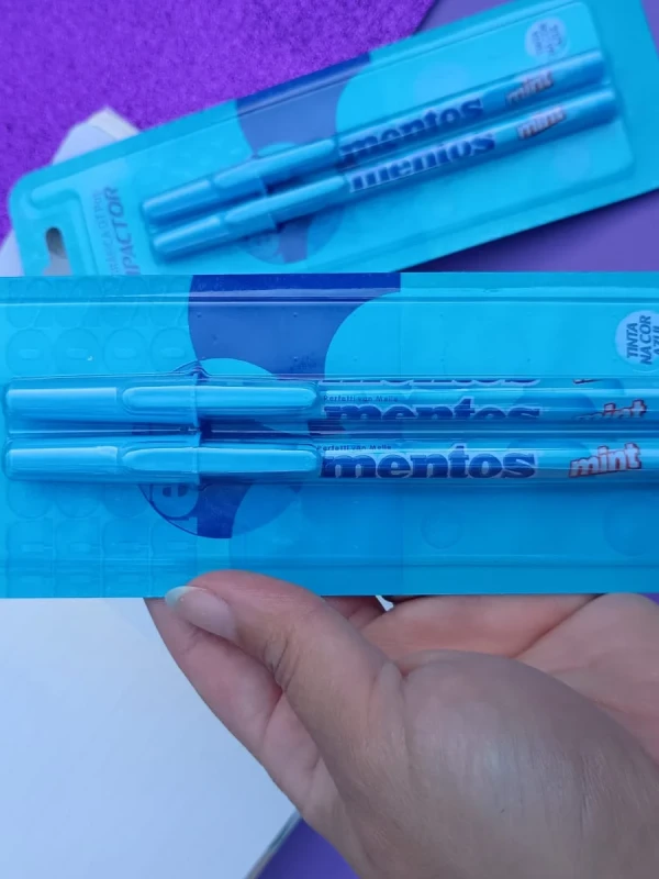 Canetas Mentos