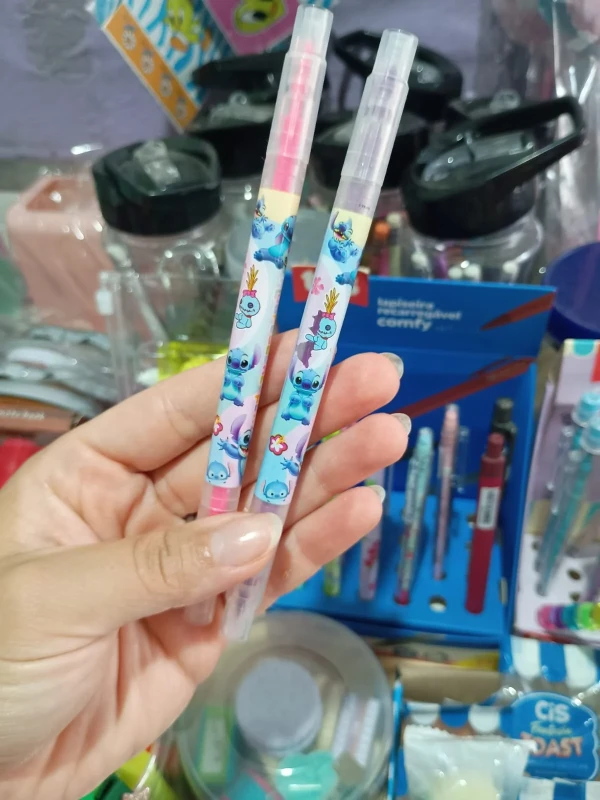 Marca texto Stitch 2 pontas