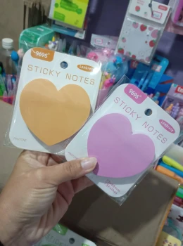 Bloco adesivo CORAÇÃO