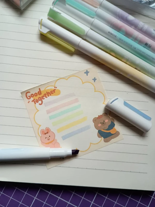 Marca texto Wish diary