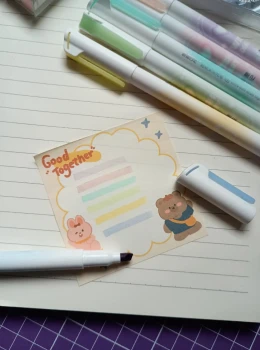 Marca texto Wish diary